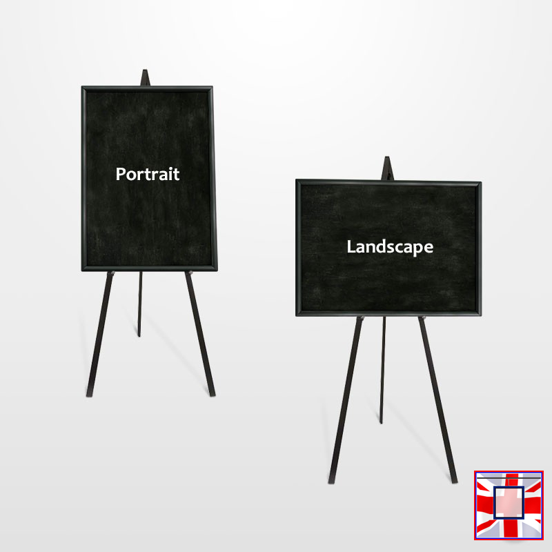 Metal Easel Stand for Chalkboard