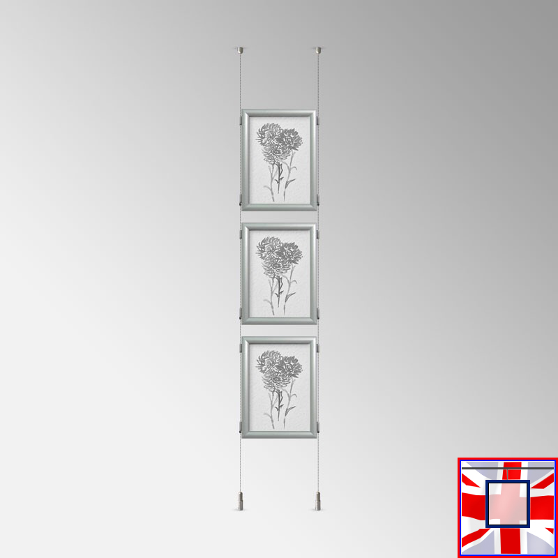 Ceiling to Floor Kit - Click Frame & Double-Sided Cables Set