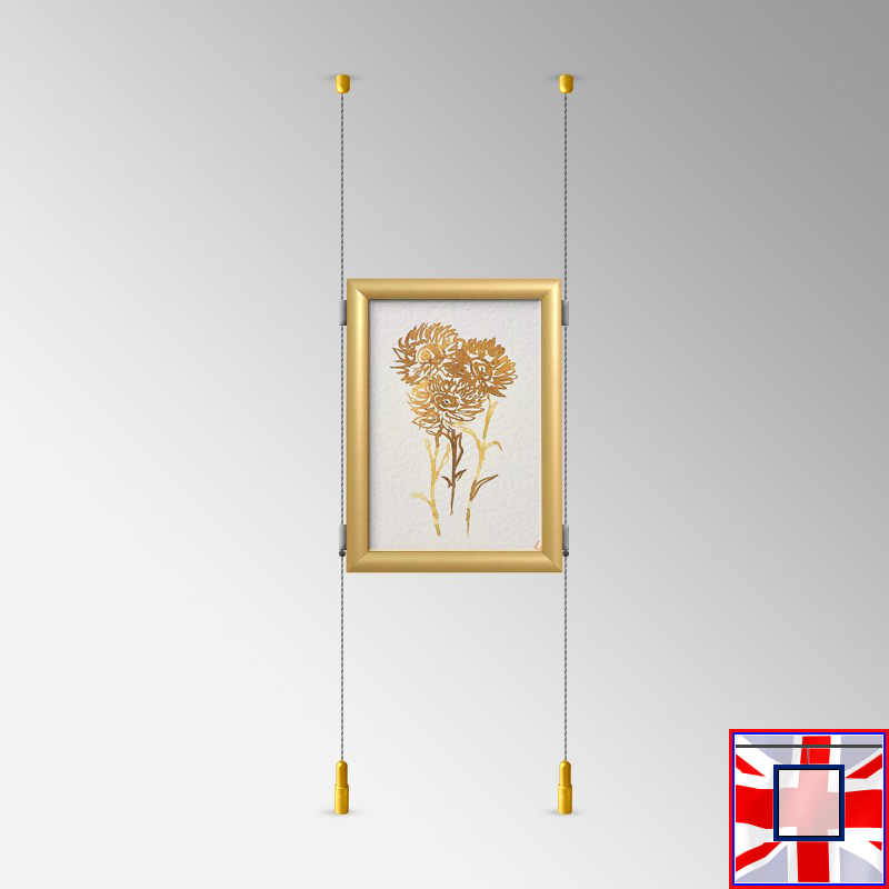 Ceiling to Floor Kit - Click Frame & Double-Sided Cables Set