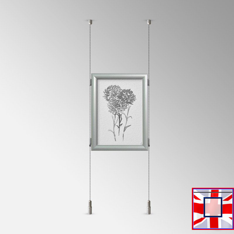 Ceiling to Floor Kit - Click Frame & Double-Sided Cables Set
