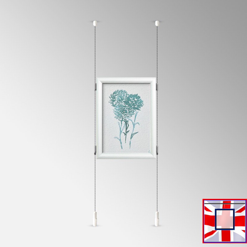 Ceiling to Floor Kit - Click Frame & Double-Sided Cables Set