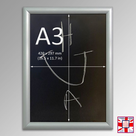 White Framed Kit Hanging Chalkboard