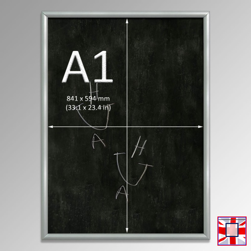 Red Framed Kit Hanging Chalkboard