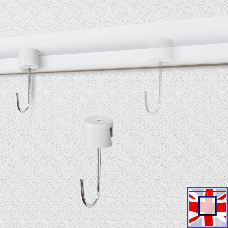 Banner Rail J Kit (Hooks Track & Eyelet Set Hanging)