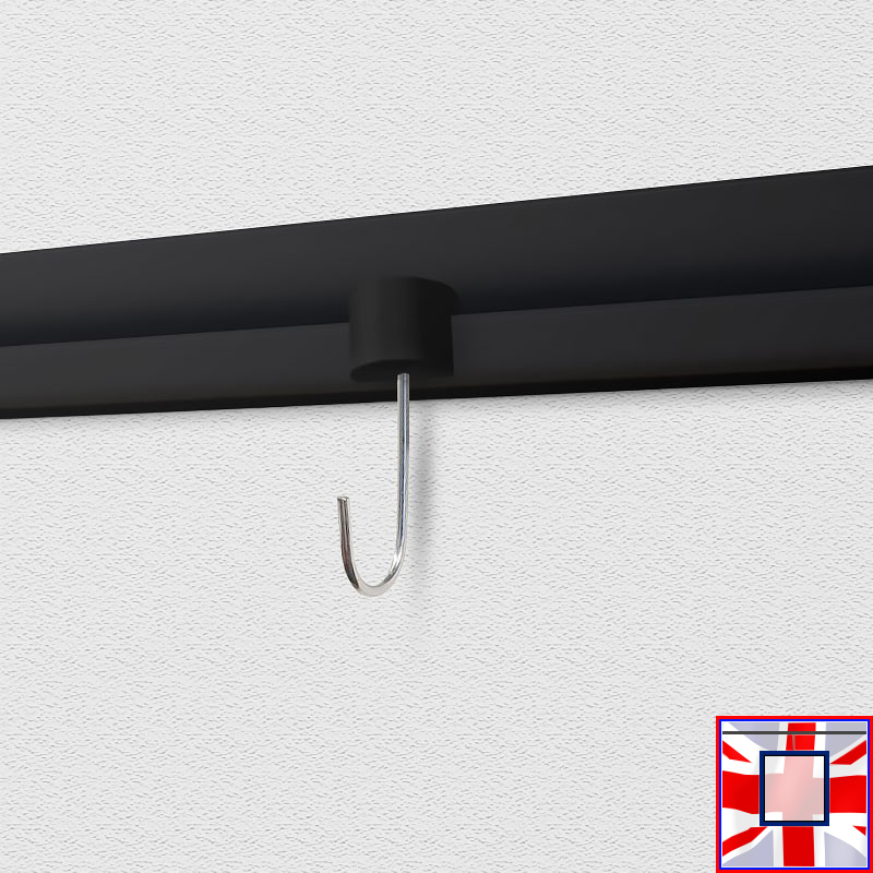 Banner Rail J Kit (Hooks Track & Eyelet Set Hanging)