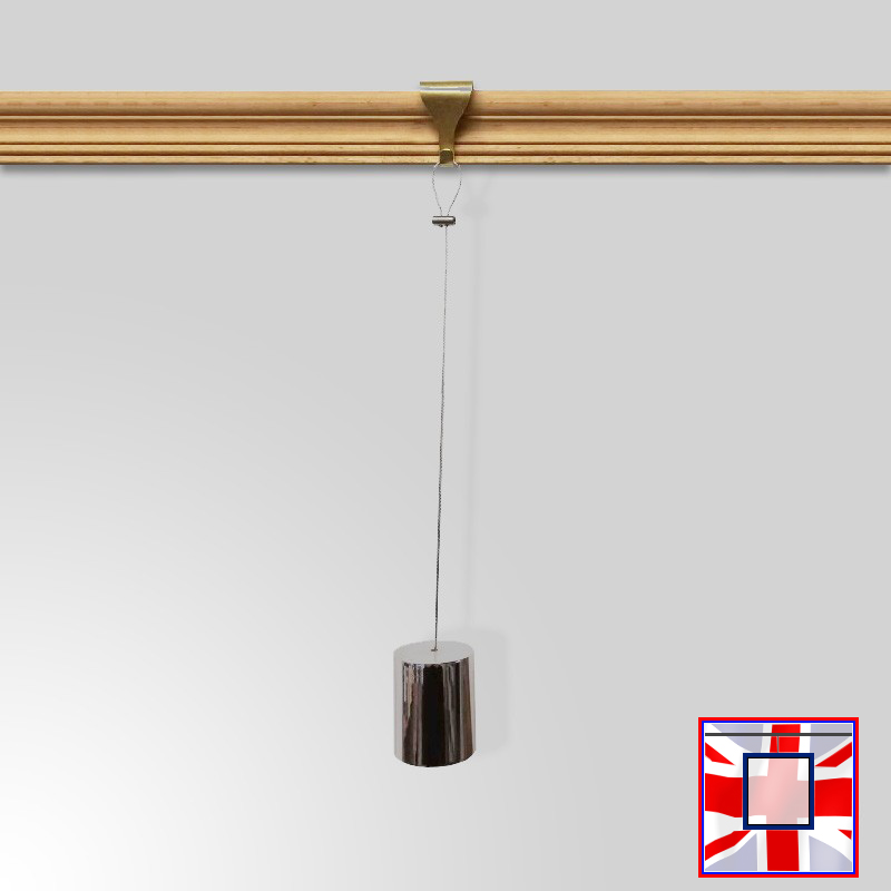 Chrome Loop Hanging Kit with 600g Weight on 4m Cable