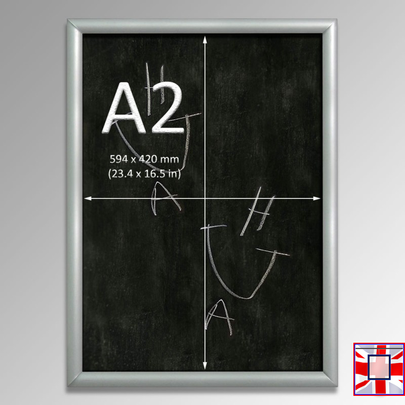 Wire Loop Chalkboard Hanging Kit White Click Frame