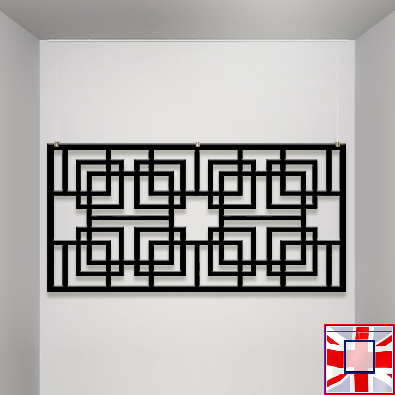 Ceiling Picture Rail Panel Hanging Kits – U Rail Gallery System