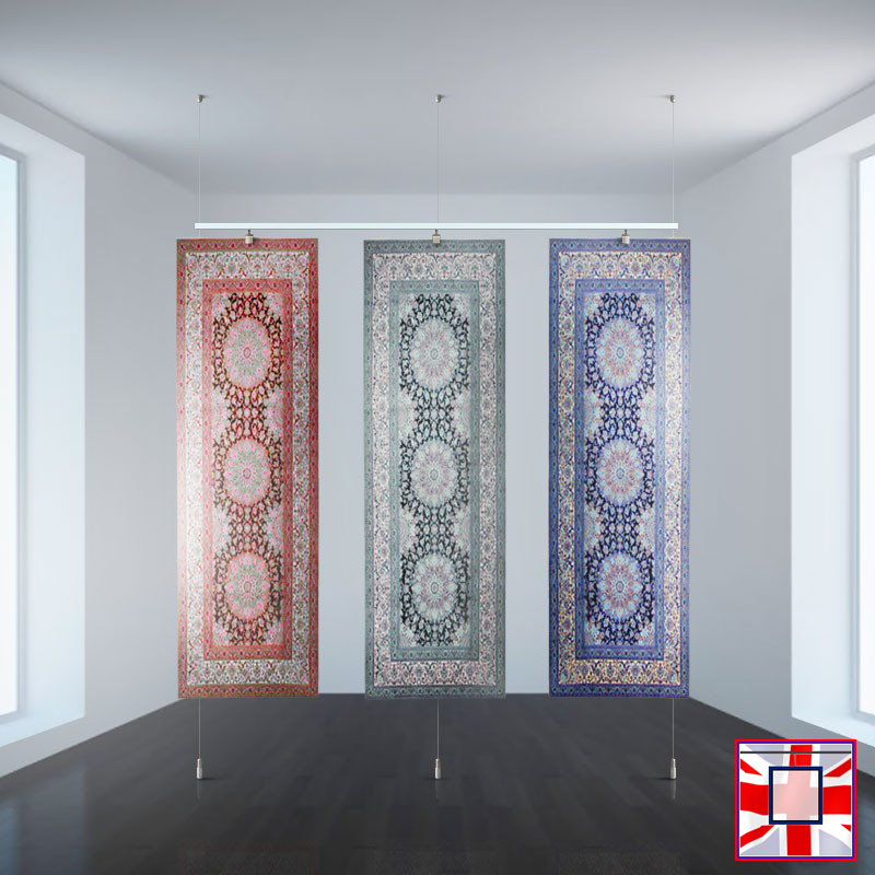 Suspended Rail Kit for Hanging Rugs (2M)