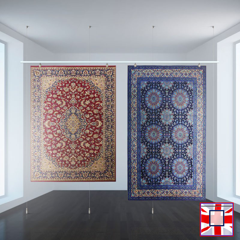 3M Hanging Kit for Rugs – Suspended Rail System