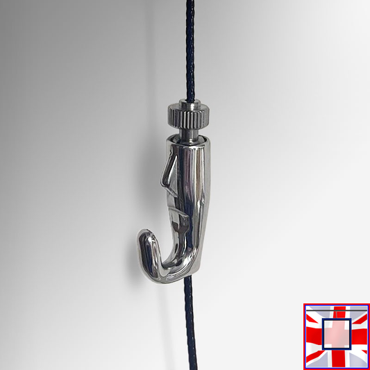 Extra-Strong Picture Hanger – Self-Locking Captain Hook (30kg)