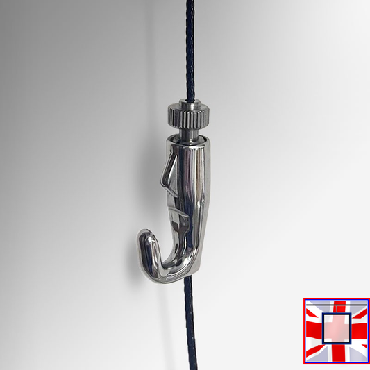 Self-Locking Hook by Captain – 30kg Heavy-Duty Picture Hanger