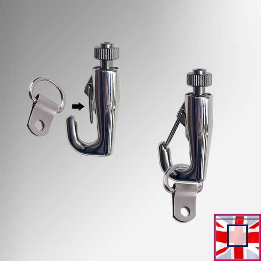 Self-Locking Captain Hook Security – 30kg Strong Frame Hanger with Theft Delay