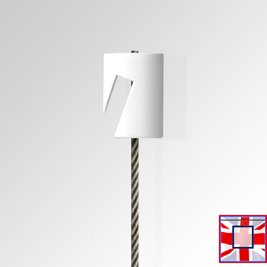 Heavy-Duty Picture Rail Ceiling Hanging Kit for Simple Carpet (C Rail Gallery System)