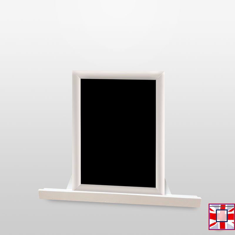 Small Tabletop Chalkboard with Wooden Frame (A3/A4)
