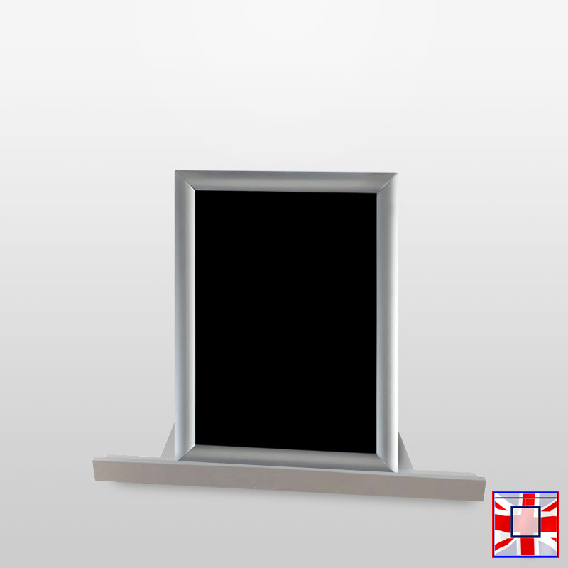Small Tabletop Chalkboard with Wooden Frame (A3/A4)
