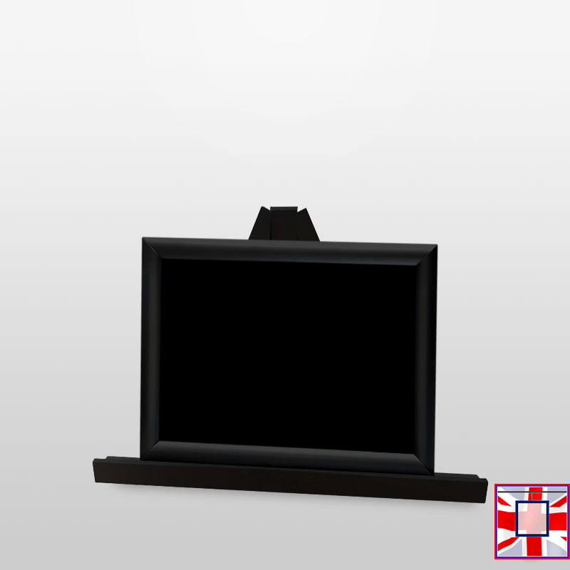 Small Tabletop Chalkboard with Wooden Frame (A3/A4)