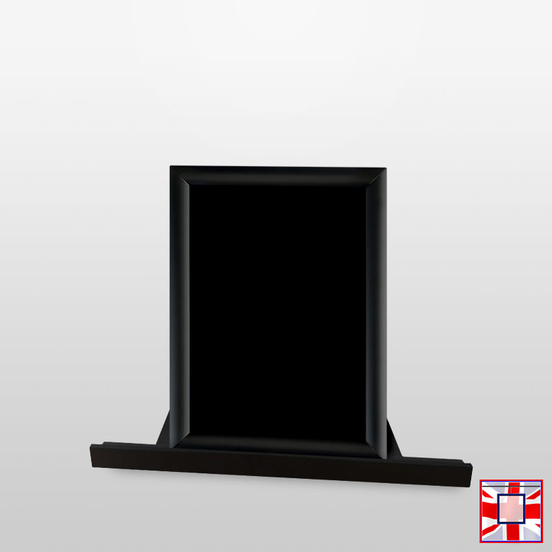 Small Tabletop Chalkboard with Wooden Frame (A3/A4)