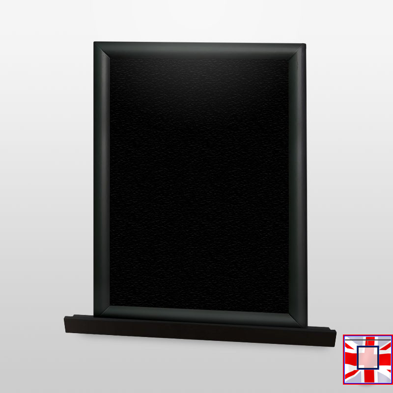Small Tabletop Chalkboard with Wooden Frame (A3/A4)