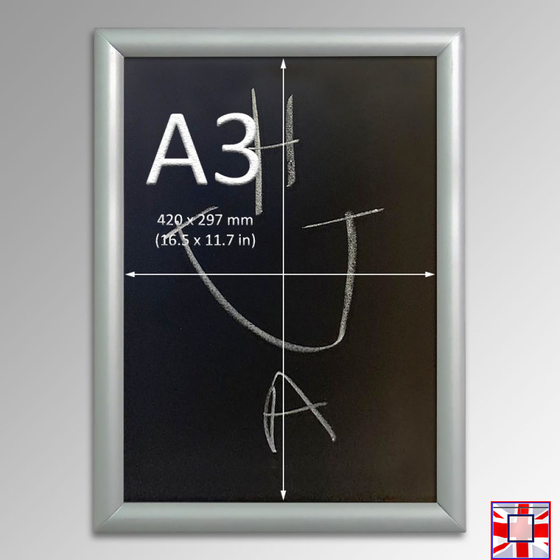Ceiling-to-Floor Chalkboard Hanging Kit – Suspended (Silver)