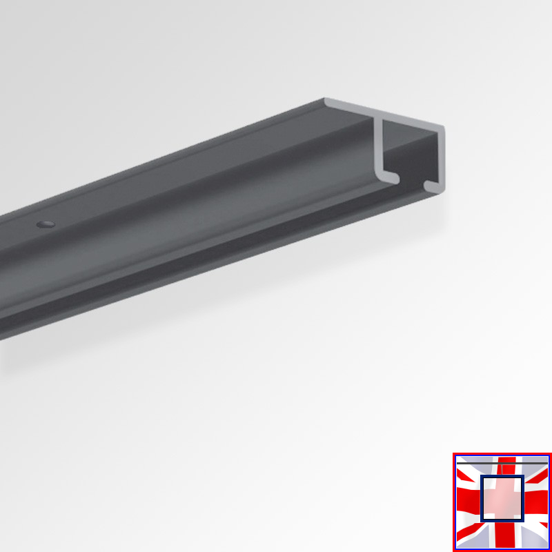 Discreet Ceiling Picture Rail – U Rail Track, 2m & 3m Options