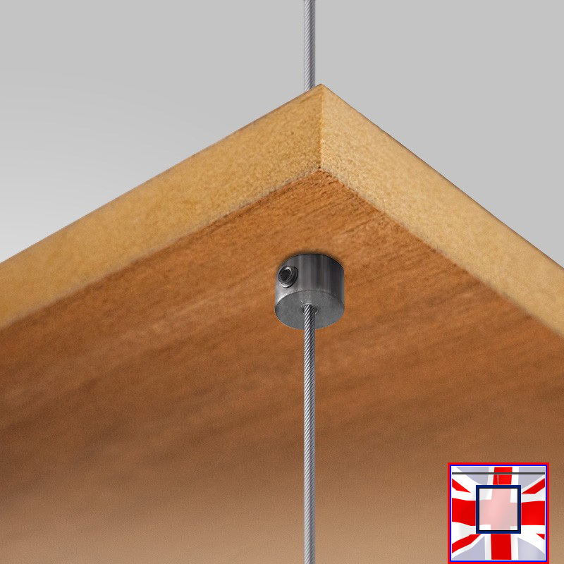 Support Bracket for Cable Shelving – Under Shelf, Multi-Colour Finish