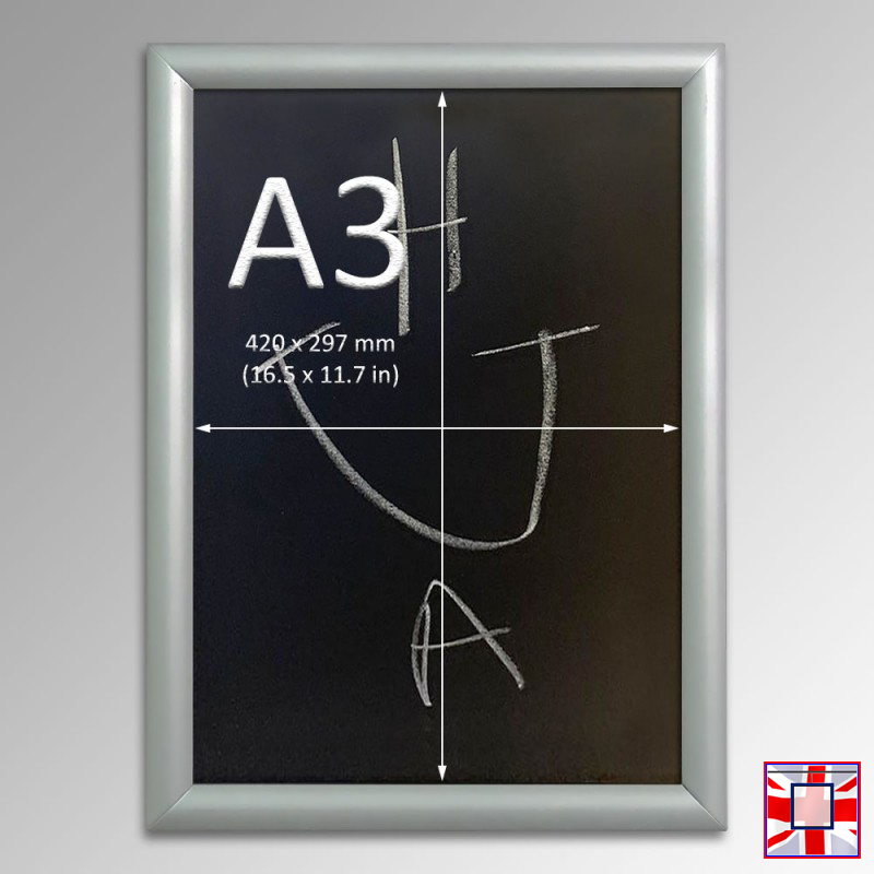 Black Wall-to-Wall Mounted Chalk Board Hanging Kit