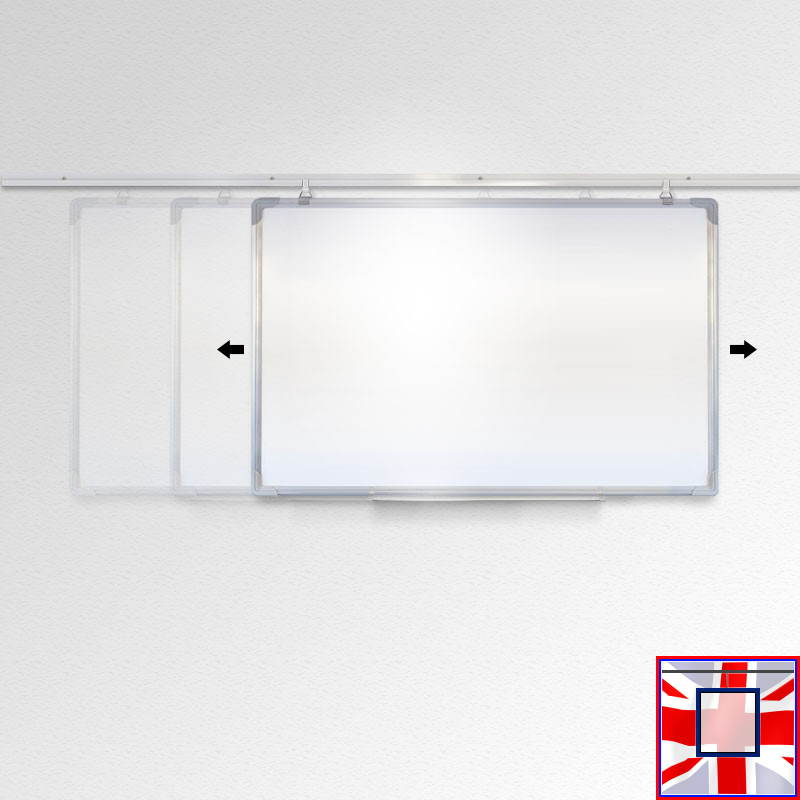 J Rail Kit White Board Hanging